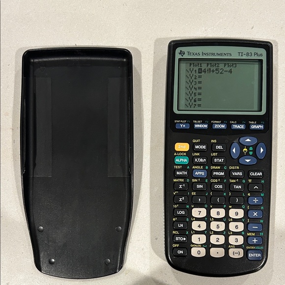Texas Instruments TI-83 Plus Graphing Calculator - Black and Gray - Picture 2 of 4